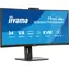 34" IIYAMA ProLite XCB3497WQSNPH-B1 čierna / VA / 3440x1440 / 21:9 / 0.4ms / 3000:1 / 350cd / HDMI + DP + USB-C / repro