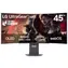 44.5" LG 45GX90SA-B čierna / OLED / 3440x1440 / 21:9 / 275cd-m2 / 240 HZ / 0.03ms / DP/ HDMI