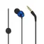 PerfectSound s201 slúchadlá modrá / do uší / s mikrofónom / kov / 18 ohm / 3.5 jack