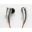 PerfectSound s102 slúchadlá / do uší / unikátny tvar / zliatina hliníka a magnézia / 18 ohm / 3,5 jack / strieborná