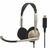 KOSS CS100 USB / slúchadlá s mikrofónom / bez kódu / zlatá