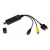 Media-Tech VIDEO GRABBER Analógový audio-video konvertor / USB 2.0 / Podporované systémy PAL | NTSC | Secam_L