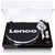 LENCO LBT-188 čierna / Gramofón / 33 & 45 RPM / USB / BT / RCA / predzosilňovač