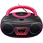 Denver TCL-212BT ružová / rádio / FM / Bluetooth / CD / USB / 2x 2W
