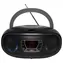 Denver TCL-212BT sivá / rádio / FM / Bluetooth / CD / USB / 2x 2W