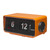 Denver CR-425 oranžová / rádiobudík / FM / Retro flip displej / Alarm