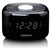 Lenco CR-12 čierna / FM rádio / Hodiny / Alarm / Nočné svetlo / LED displej