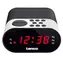 Lenco CR-07 biela / FM rádio / Hodiny / Alarm / LED displej