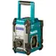Makita MR004G / Aku stavebné rádio / FM / DAB+ / 3.5mm jack / BT 5.0 / napájací adaptér / bez aku