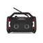 PerfectPro ROCKPRO čierna / Aku stavebné rádio / 4.0Ah / FM / DAB+ / AUX / BT / USB