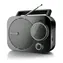 Muse M-050 R čierna / Prenosné rádio / FM / MW / 3.5mm