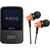 ECG PMP 30 8GB čierna / MP3 &amp; MP4 prehrávač / 1.5 &quot;/ 8GB / MicroSD / Radio FM 