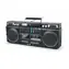 Muse M-380 GB čierna / Presnosné rádio / 80W / FM / CD / Bluetooth / Micro SD