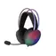 White Shark GH-2342 Firefly čierna / Herný Headset / 2.1m / 2 x 3.5mm + USB / RGB / PC & Mac & Xbox & PS4/PS5