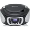 ROADSTAR CDR-365U/SL čierna / Rádio s CD prehrávačom / FM / PLL / CD / MP3 / 3.5mm / USB  