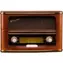 ROADSTAR HRA-1500/N hnedá / Retro radio / AM & FM 