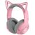 Razer Kraken Kitty V2 BT - ružové/ bezdrôtové herné slúchadlá / mikrofón / Bluetooth 5.2 / RGB