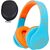 PowerLocus P2 Kids Blue/Orange / Detské bezdrôtové slúchadlá s mikrofónom / Bluetooth 5.3
