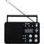 AKAI APR-200 Prenosné rádio čierna / FM / AUX / SW / LED displej / 1W