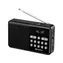 Sandberg Speaker Radio FM+BT Recharge čierna / FM rádio s Bluetooth reproduktorom / 1200mAh / 5W 