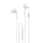 Dudao X3 drôtové slúchadlá do uší biela / s mikrofónom / 3.5 mm jack 