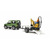 Bruder 02593 Land Rover Defender s prepravníkom + mikrobager JCB / 1:16 / od 4 rokov