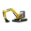Bruder 02456 Minibager CAT / 1:16 / od 3 rokov