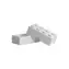 LEGO® Lunch 40231735 box na desiatu 7.5 x 20 x 10 cm biela