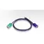 Aten KVM Kábel HD15-SVGA+USB 2m