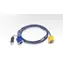 Aten KVM Kábel HD15-SVGA+USB 2m