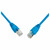 Solarix SFTP CAT5E 2m snag proof modrá / Patch kábel / RJ45-RJ45