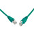 Solarix SFTP CAT5E 0.5m snag proof zelená / Patch kábel / RJ45-RJ45