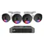 iGet HGNVK88504 / Kamerový systém / 4 kamery / UHD 4K / 8CH / IP66 / WAN / 8x LAN / HDMI / VGA