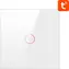 Avatto ZTS02-EU-W1 biela / Dotykový spínač / ZigBee / Tuya 