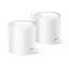 TP-LINK Deco X10 (2-pack) / WiFi 6 systém MESH AX1500 / Dual-band / 2.4GHz -300Mbps / 5GHz - 1201Mbps / 2x GLAN