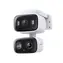 TP-LINK Tapo C246D biela / Vonkajšia IP kamera / 2K Dual Lens / mikrofón & repro / IR / Wi-Fi / microSD