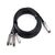 DELL Networking Cable 40GbE (QSFP+) do 4X 10GbE SFP+ Passive Copper Breakout Cable / 3M