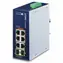 Planet IGS-824UPT / Switch priemyselný / 6x 1Gb RJ-45 / 2x 1Gb SFP / 4X PoE 802.3bt / IP30