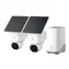 Anker Eufy E42 biela / HomeBase 3 + 2x IP kamera so solárnym nabíjaním / 360° / nočné videnie / microSD / Wi-Fi / 4k
