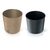 Prosperplast FÚRU ROUND LOW ECO WOOD 25 cm naturo / Kvetináč  
