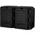 Prosperplast Kompostér MODULE COMPOGREEN 800 l - čierna / Objem 800 L / Rozmery 135x72 cm / Výška 82.6 cm / Plast