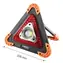 Neo Tools 99-076 / Prenosný trojuholníkový LED reflektor z plast-nylon / 10W / 4xAA / 3 režimy svietenia
