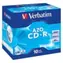 Verbatim 10ks CD-R 700MB 52× / Crystal / JewelCase