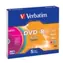 Verbatim 5ks DVD- R 4.7GB 16x (farebné) / SlimCase