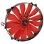 Airen FAN RedWingsGiant 250 ventilátor červená / 250 x 250 x 30mm / DMI 3 pin 