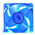DEEPCOOL XFAN 80L/B CASE FAN / chladenie pre CASE / 80x80x25mm / modrý