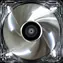 AeroCool Silver Lighting LED Fan (140mm) / 140mm / ventilátor 