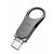 Silicon Power Mobile C80 Duálny USB flash disk 32GB / 32GB / USB-C / USB 3.0 / kovový