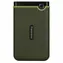 Transcend StoreJet 25M3G 2TB zelená / externý HDD / 2.5" / USB 3.0 / Slim / SATA / Rubber Case / Anti-Shock