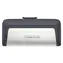 SanDisk Ultra Dual 128GB strieborno-čierna / Flash Disk / 128GB / USB 3.1 (A &amp; Type-C) / rýchlosť až 150MBs /